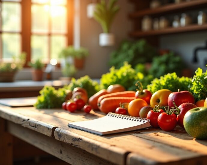 Programme gratuit de rééquilibrage alimentaire : menu complet de 7 jours avec liste de courses incluse