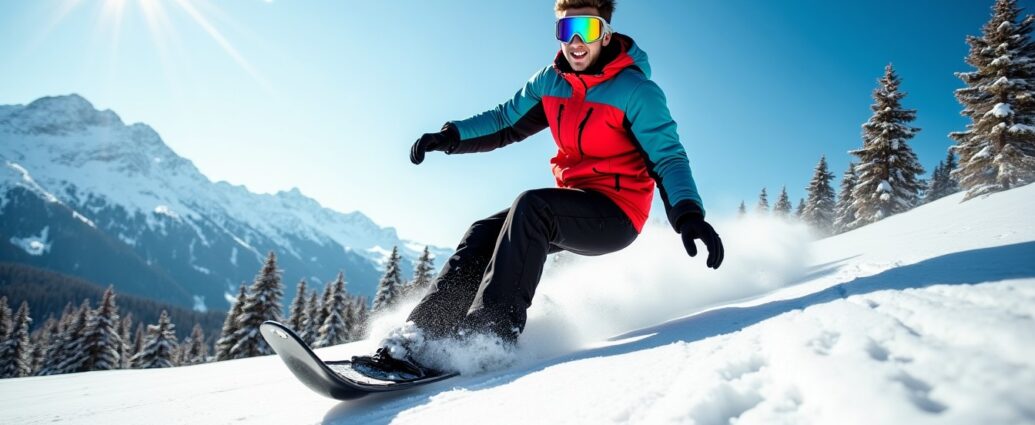 Découvrez le snowscoot : la trottinette des neiges qui révolutionne la glisse