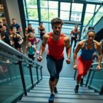 Escalier en salle de sport : 7 avantages incontournables pour sculpter votre silhouette