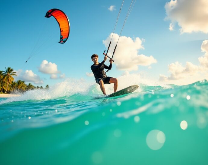 Kitesurf à l’île Maurice : le guide ultime pour planifier votre première aventure