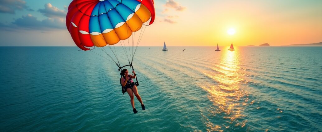 Parachute Ascensionnel à La Baule : Vivez l'Adrénaline et la Vue Imprenable sur l'Océan
