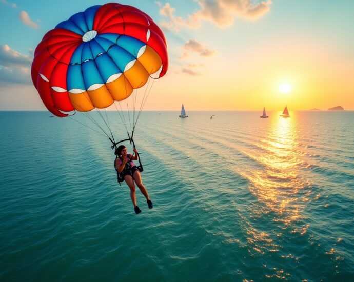 Parachute Ascensionnel à La Baule : Vivez l'Adrénaline et la Vue Imprenable sur l'Océan