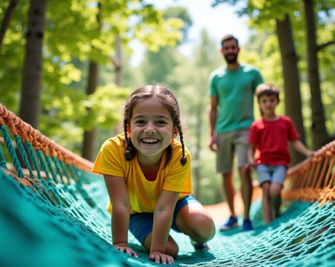 Accrobranche à La Baule : Comment Canopy Parc révolutionne l'expérience avec ses filets sans harnais