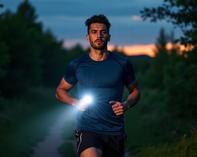 Lampe torche LED : l’accessoire indispensable des sportifs pour allier performance et sécurité