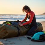 Boardbag kitesurf : Les 3 pièges du packing qui abîment votre équipement et comment les contourner
