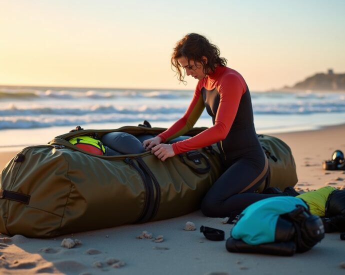 Boardbag kitesurf : Les 3 pièges du packing qui abîment votre équipement et comment les contourner